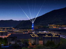 重慶云陽工業(yè)園區(qū)夜景亮化設(shè)計